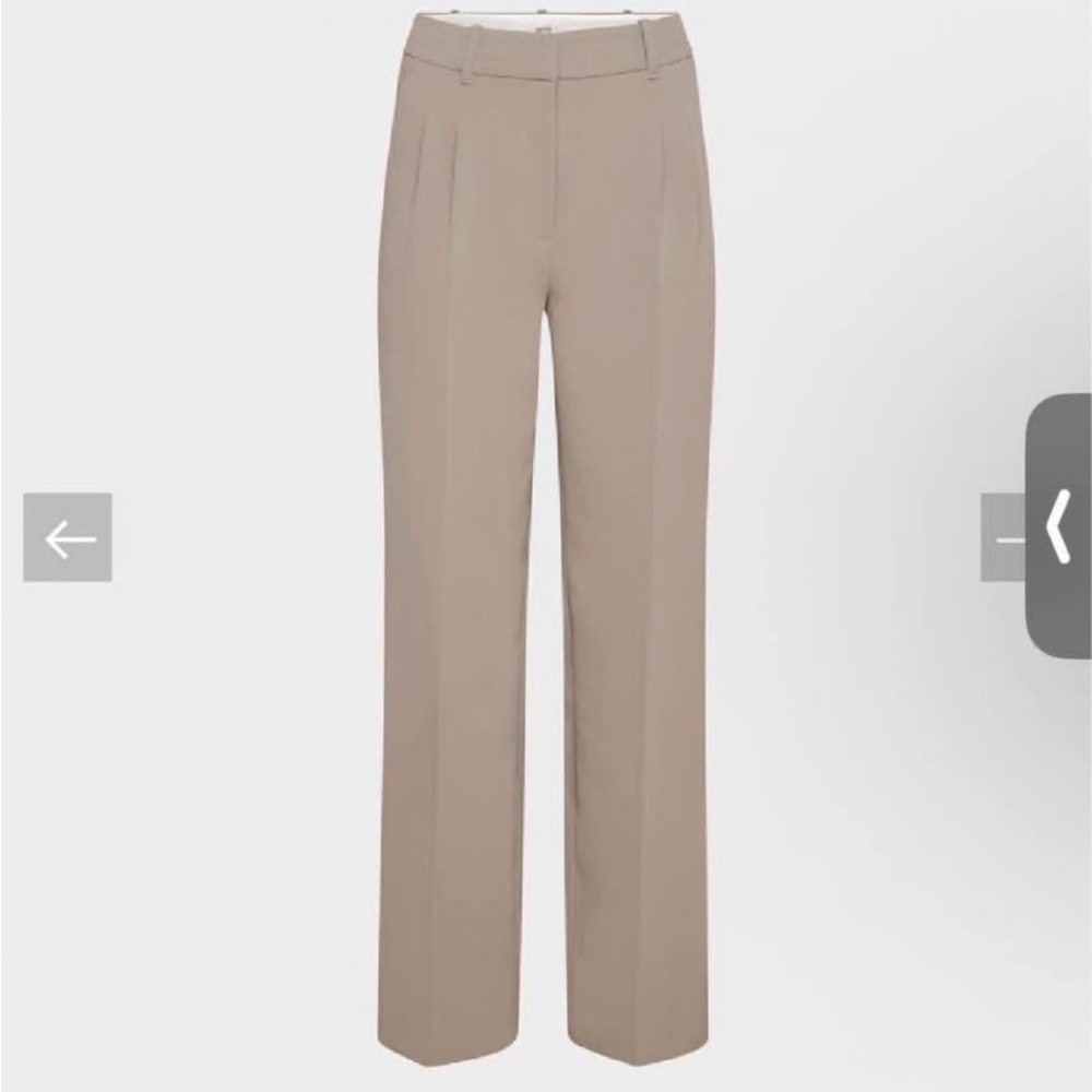 Aritzia Classic Tan Women's Trousers
